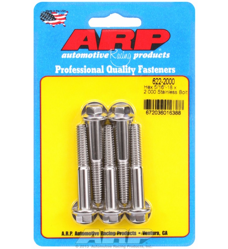 ARP Hardware - 5/16-18 x 2.000 hex SS bolts