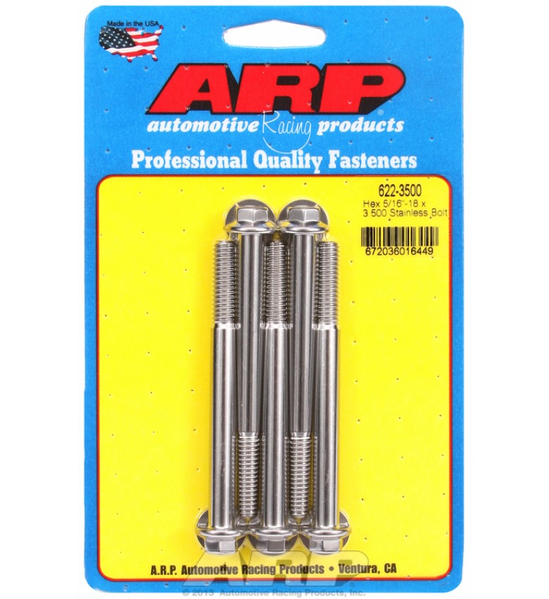 ARP Hardware - 5/16-18 x 3.500 hex SS bolts