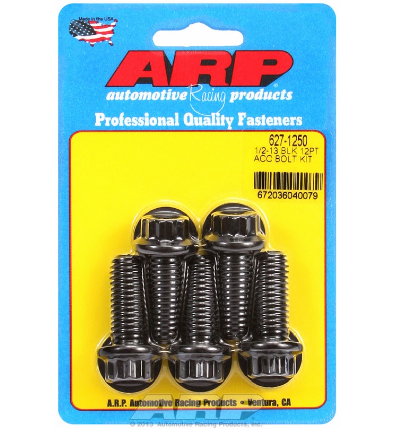 ARP Hardware - 1/2-13 x 1.250 12pt black oxide bolts