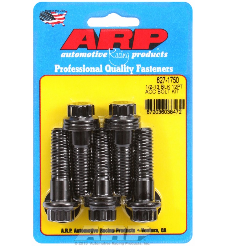 ARP Hardware - 1/2-13 x 1.750 12pt black oxide bolts