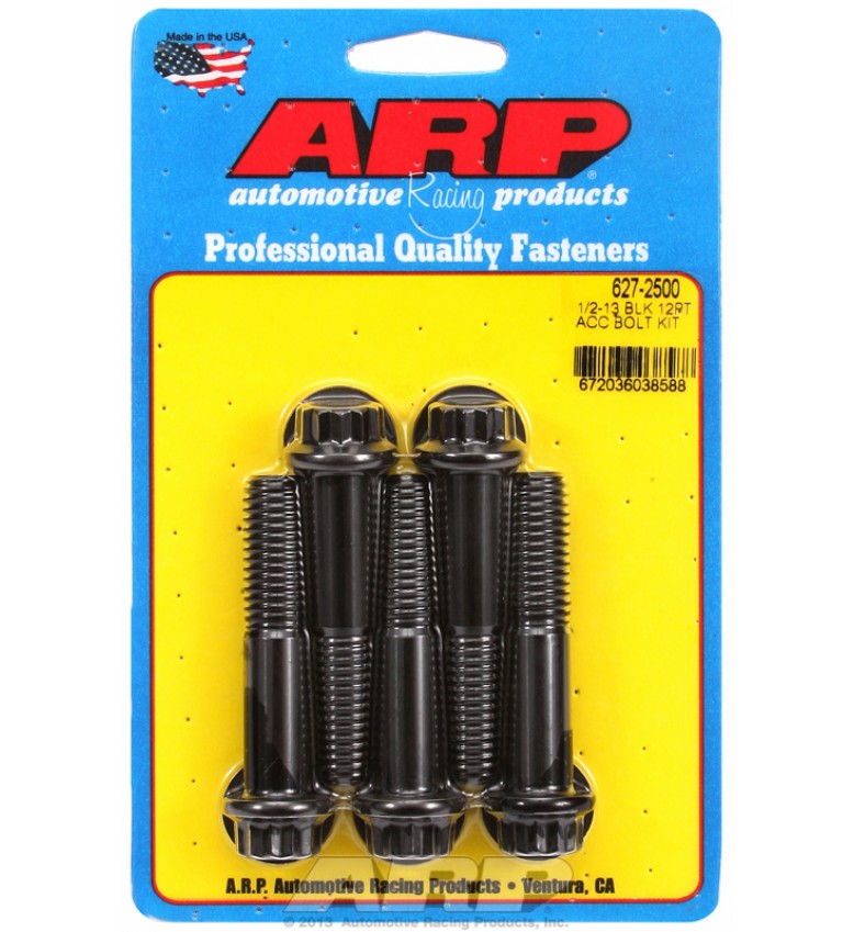 ARP Hardware - 1/2-13 x 2.500 12pt black oxide bolts