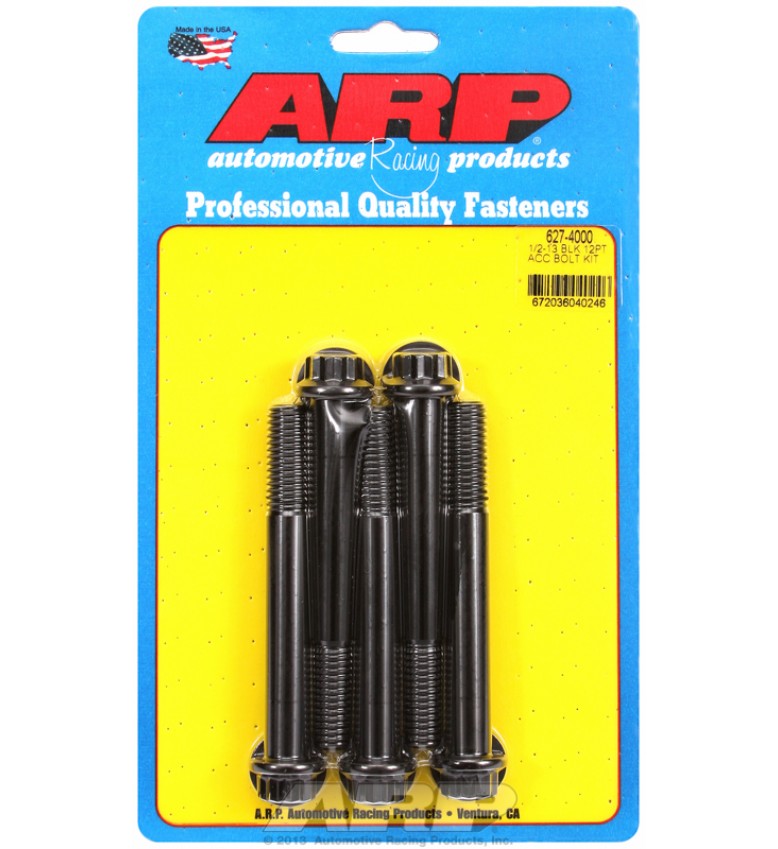 ARP Hardware - 1/2-13 x 4.000 12pt black oxide bolts