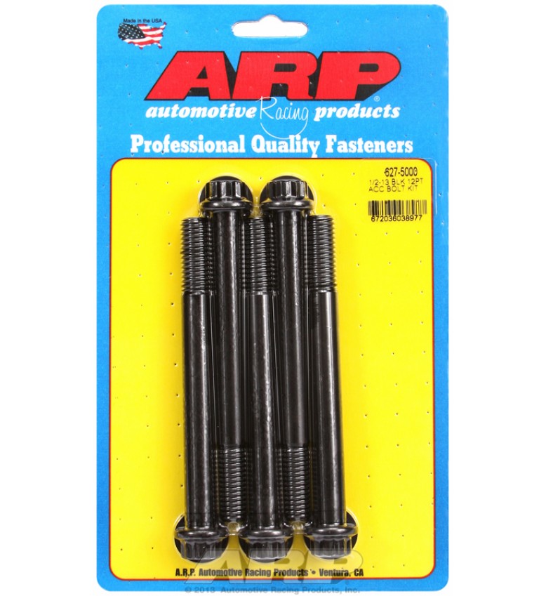 ARP Hardware - 1/2-13 x 5.000 12pt black oxide bolts