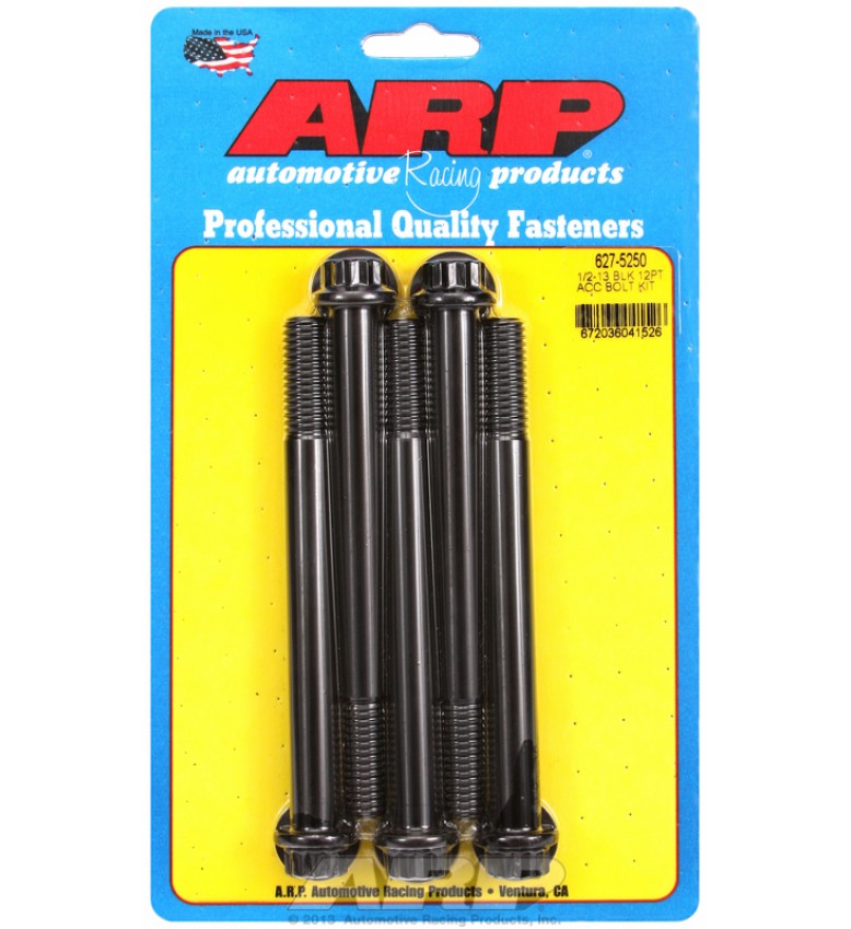ARP Hardware - 1/2-13 x 5.250 12pt black oxide bolts