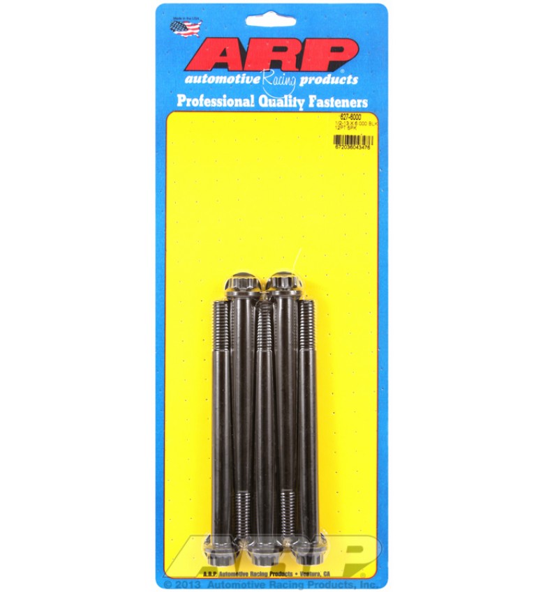 ARP Hardware - 1/2-13 x 6.000 12pt black oxide bolts
