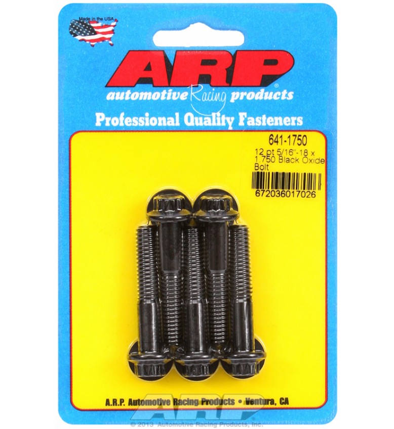 ARP Hardware - 5/16-18 x 1.750 12pt black oxide bolts