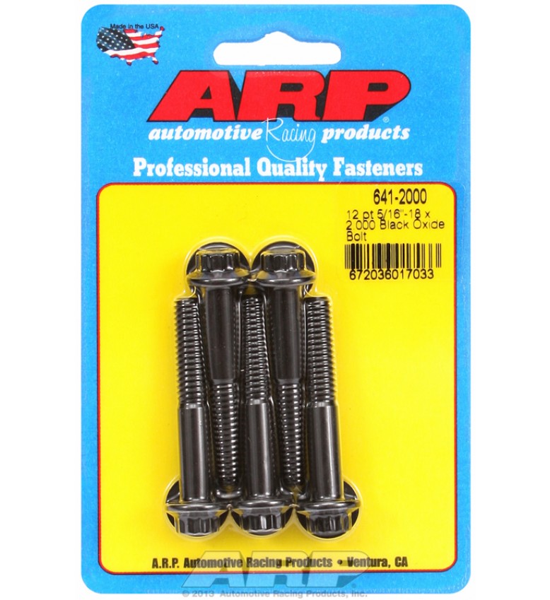 ARP Hardware - 5/16-18 x 2.000 12pt black oxide bolts