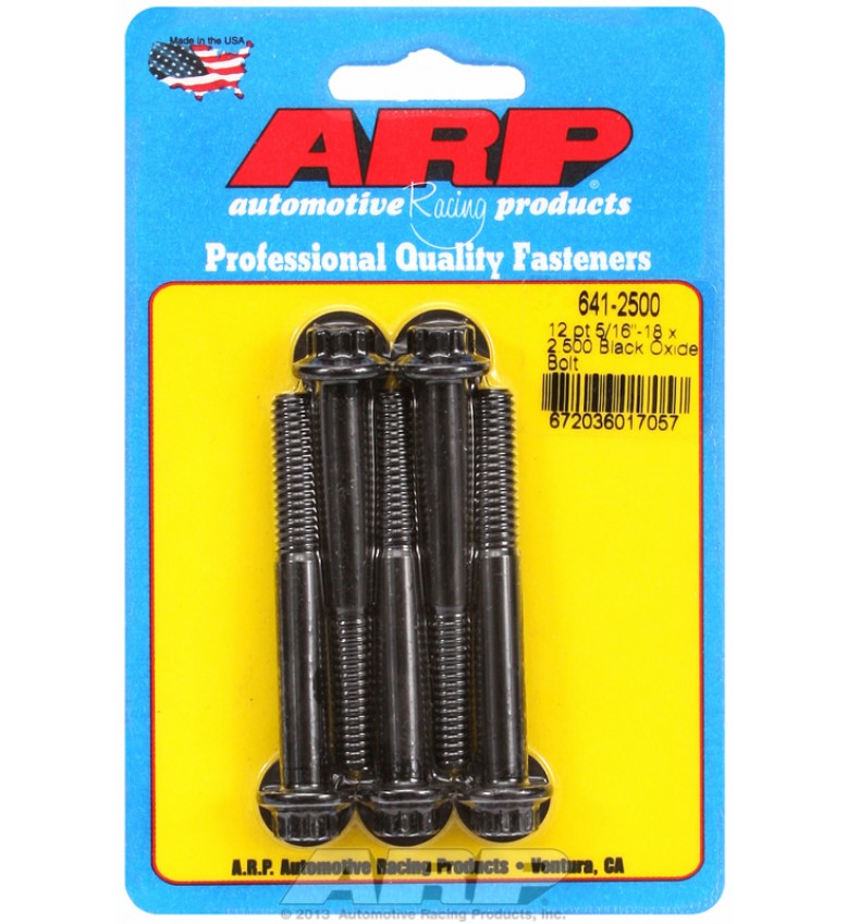 ARP Hardware - 5/16-18 x 2.500 12pt black oxide bolts