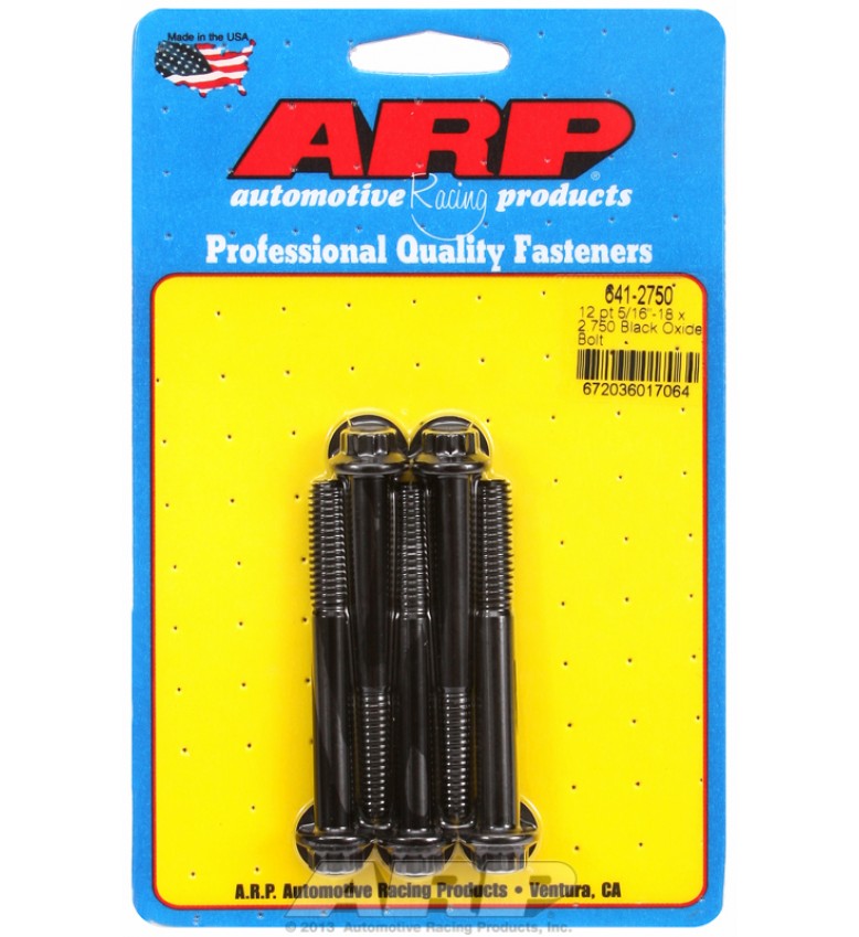 ARP Hardware - 5/16-18 x 2.750 12pt black oxide bolts