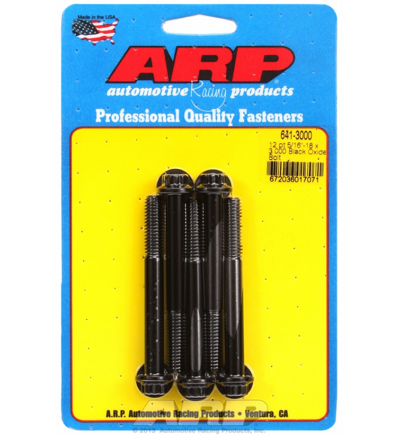 ARP Hardware - 5/16-18 x 3.000 12pt black oxide bolts