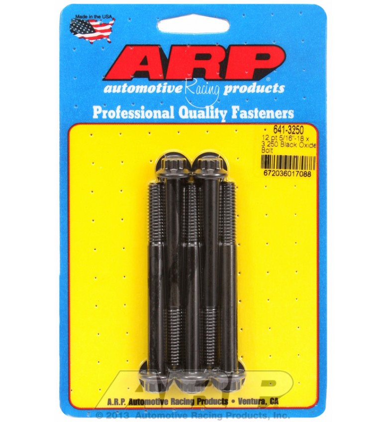 ARP Hardware - 5/16-18 x 3.250 12pt black oxide bolts