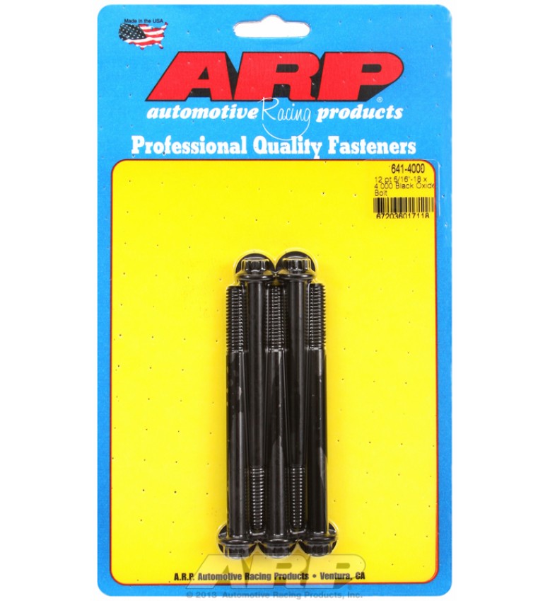 ARP Hardware - 5/16-18 x 4.000 12pt black oxide bolts