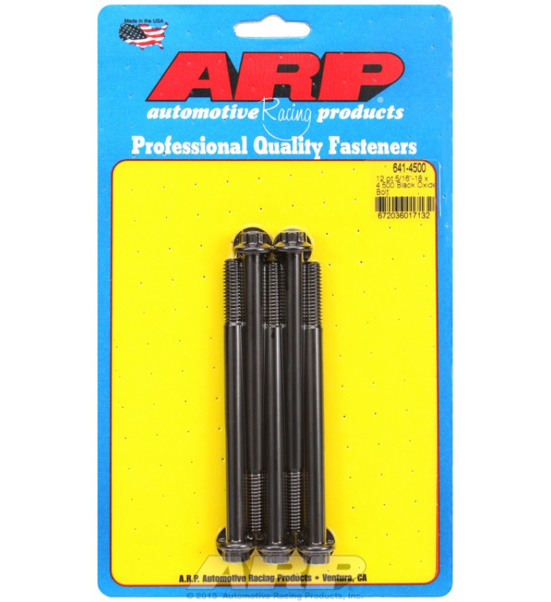 ARP Hardware - 5/16-18 x 4.500 12pt black oxide bolts