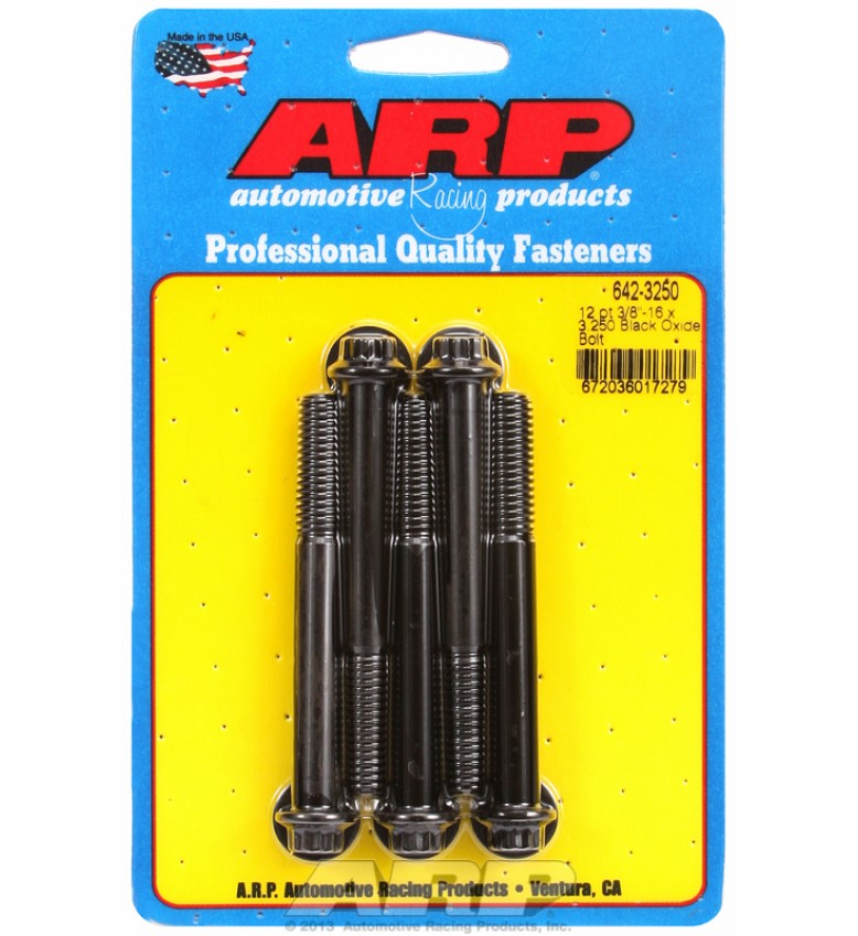 ARP Hardware - 3/8-16 x 3.250 12pt black oxide bolts