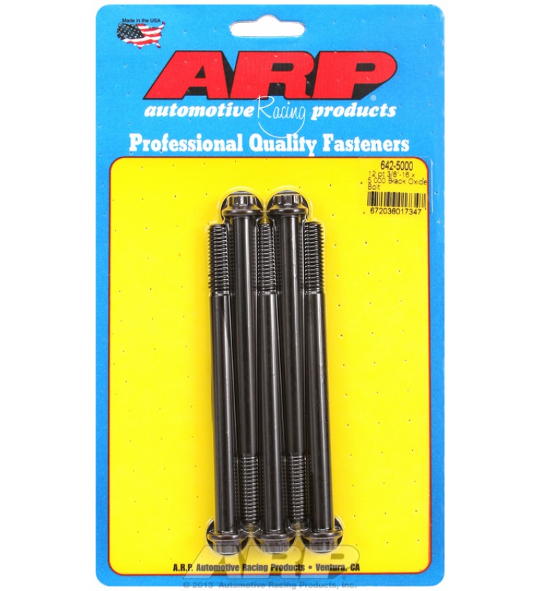 ARP Hardware - 3/8-16 x 5.000 12pt black oxide bolts