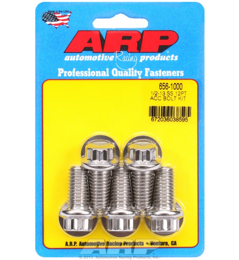 ARP Hardware - 1/2-13 x 1.000 12pt SS bolts