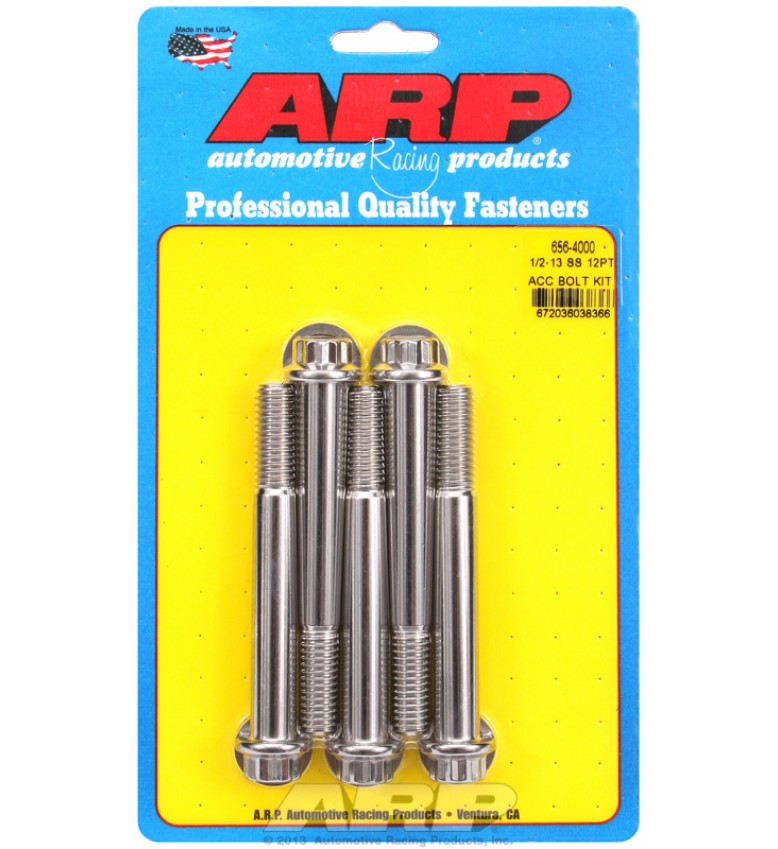 ARP Hardware - 1/2-13 x 4.000 12pt SS bolts