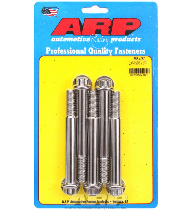 ARP Hardware - 1/2-13 x 4.250 12pt SS bolts