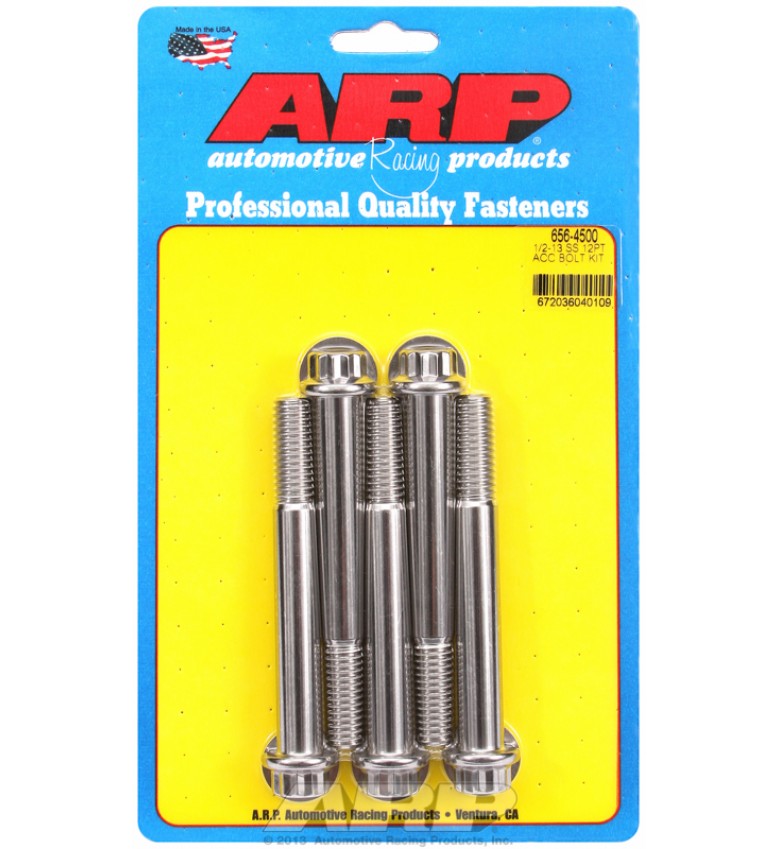 ARP Hardware - 1/2-13 x 4.500 12pt SS bolts