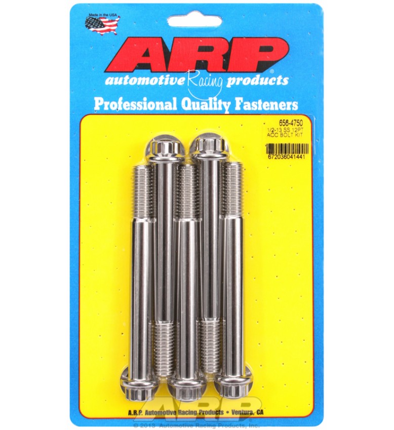 ARP Hardware - 1/2-13 x 4.750 12pt SS bolts