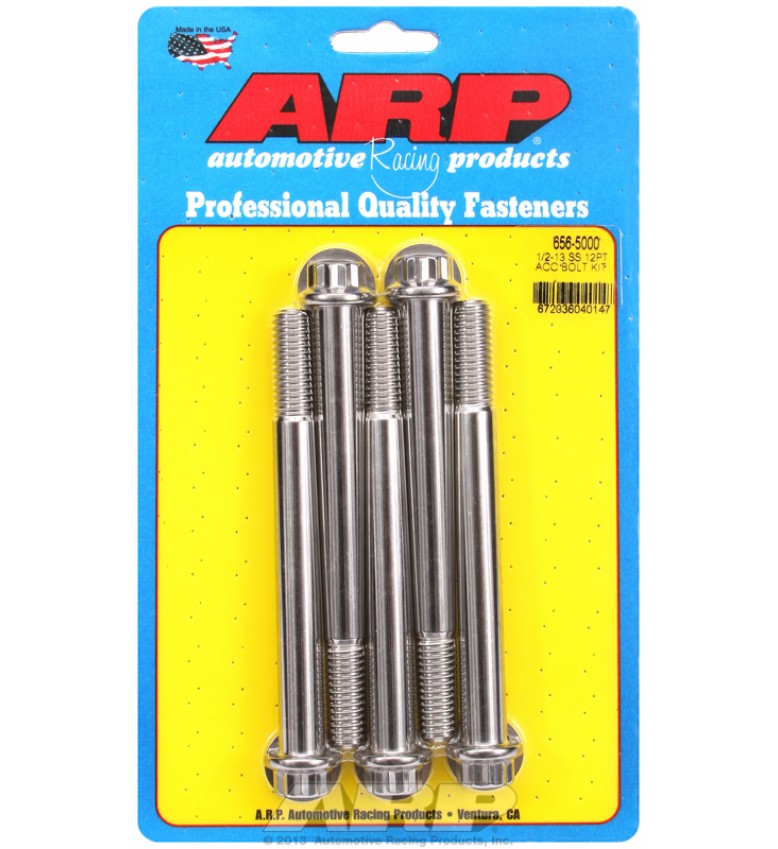 ARP Hardware - 1/2-13 x 5.000 12pt SS bolts