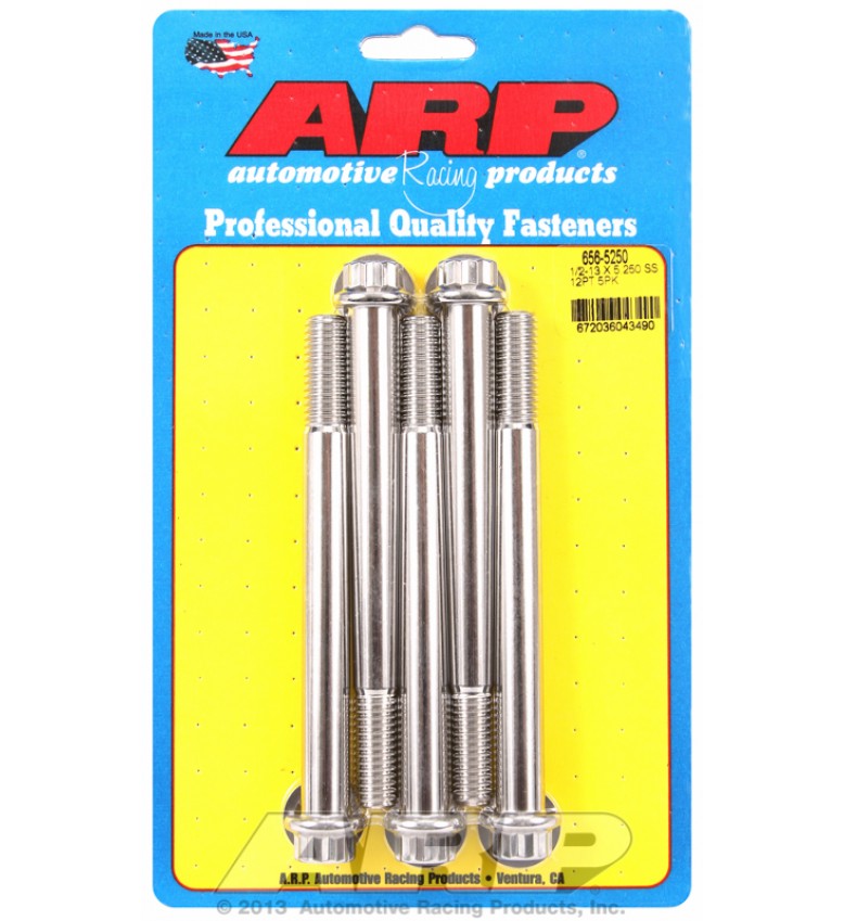 ARP Hardware - 1/2-13 x 5.250 12pt SS bolts