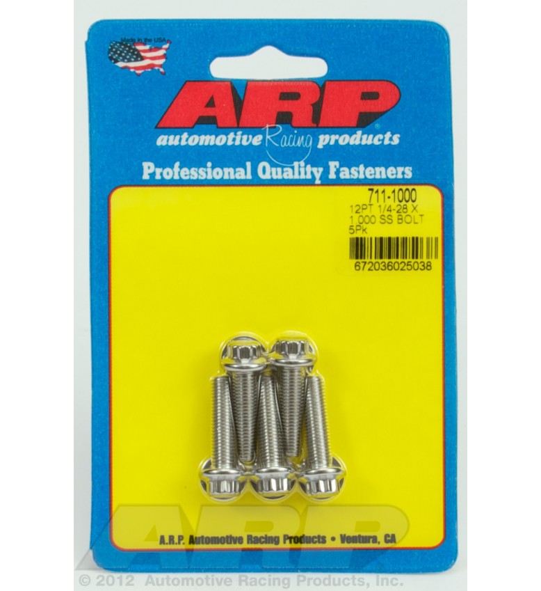ARP Hardware - 10-32 x .750 12pt SS bolts