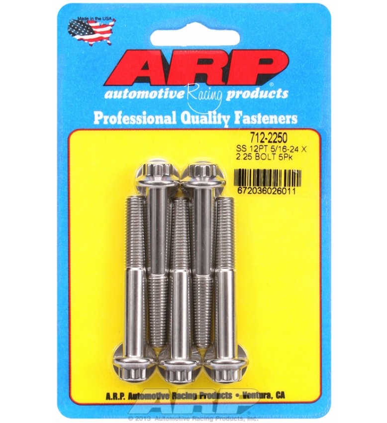 ARP Hardware - 5/16-24 x 2.250 12pt SS bolts