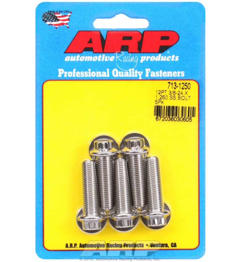 ARP Hardware - 3/8-24 x 1.250 12pt SS bolts