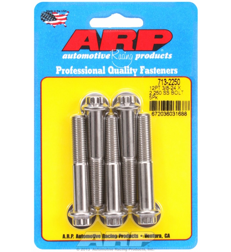 ARP Hardware - 3/8-24 x 2.250 12pt SS bolts