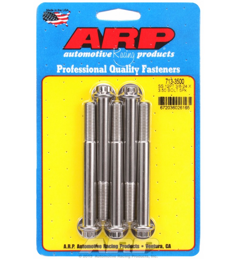 ARP Hardware - 3/8-24 x 3.500 12pt SS bolts