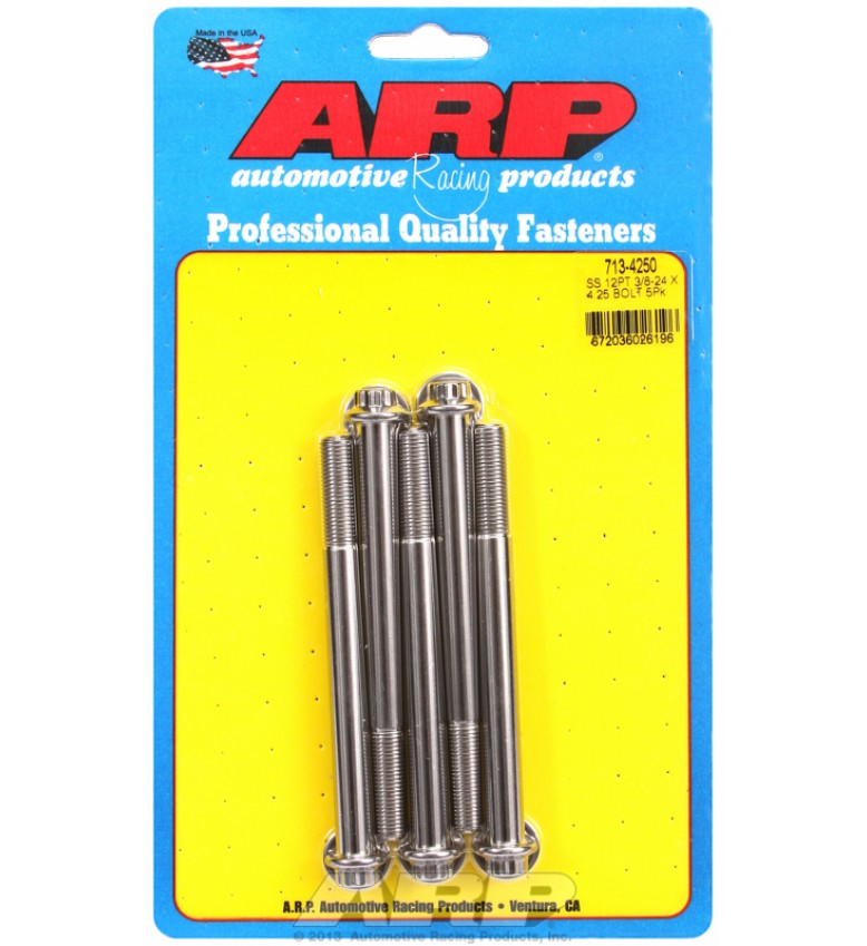 ARP Hardware - 3/8-24 x 4.250 12pt SS bolts