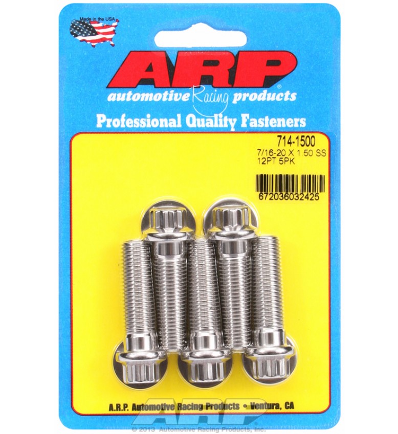 ARP Hardware - 7/16-20 x 1.500 12pt SS bolts