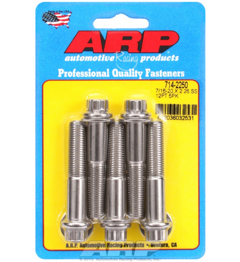 ARP Hardware - 7/16-20 x 2.250 12pt SS bolts