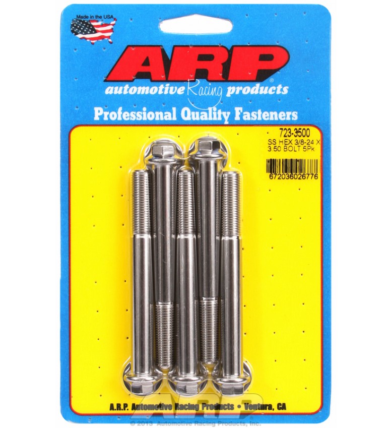 ARP Hardware - 3/8-24 x 3.500 hex SS bolts