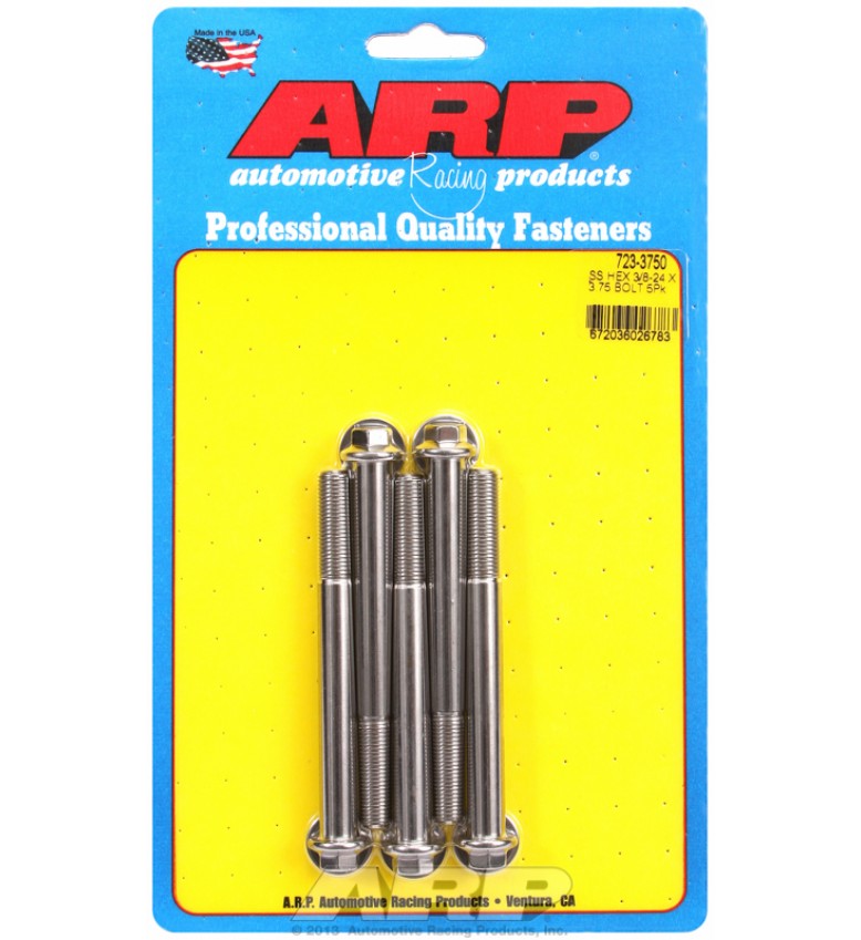 ARP Hardware - 3/8-24 x 3.750 hex SS bolts
