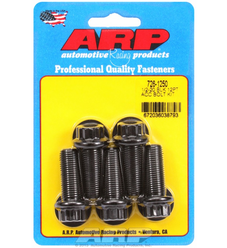 ARP Hardware - 1/2-20 x 1.250 12pt black oxide bolts