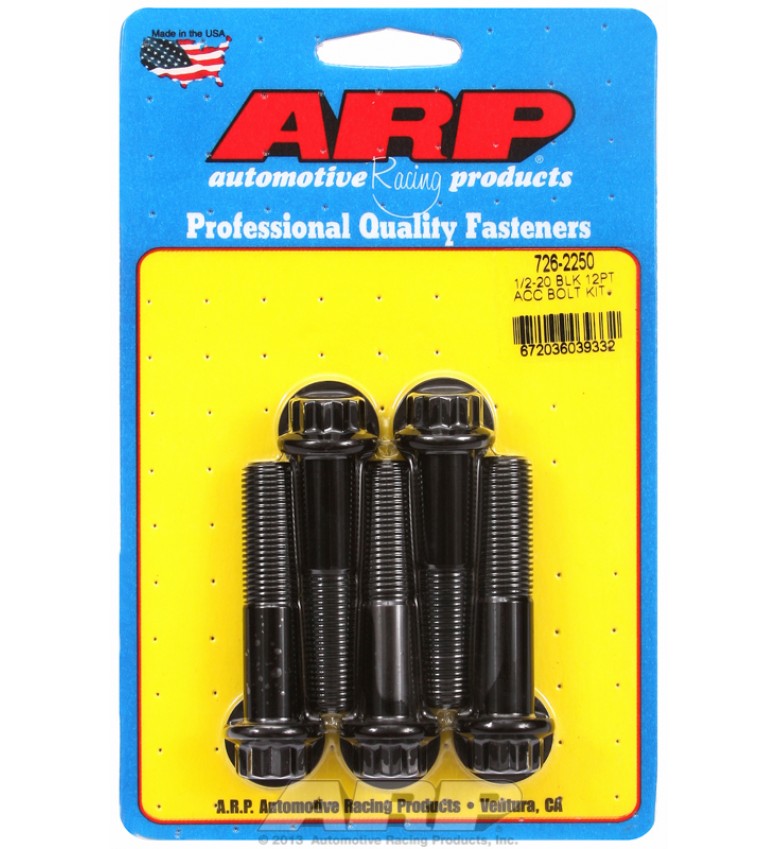 ARP Hardware - 1/2-20 x 2.250 12pt black oxide bolts