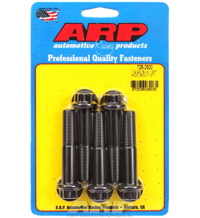 ARP Hardware - 1/2-20 x 2.500 12pt black oxide bolts