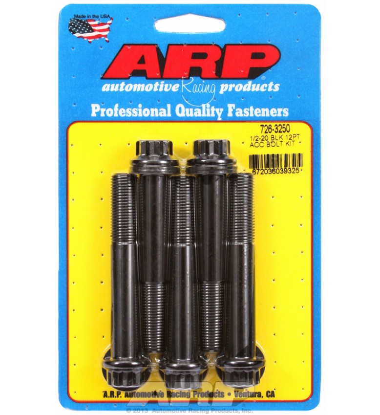 ARP Hardware - 1/2-20 x 3.250 12pt black oxide bolts