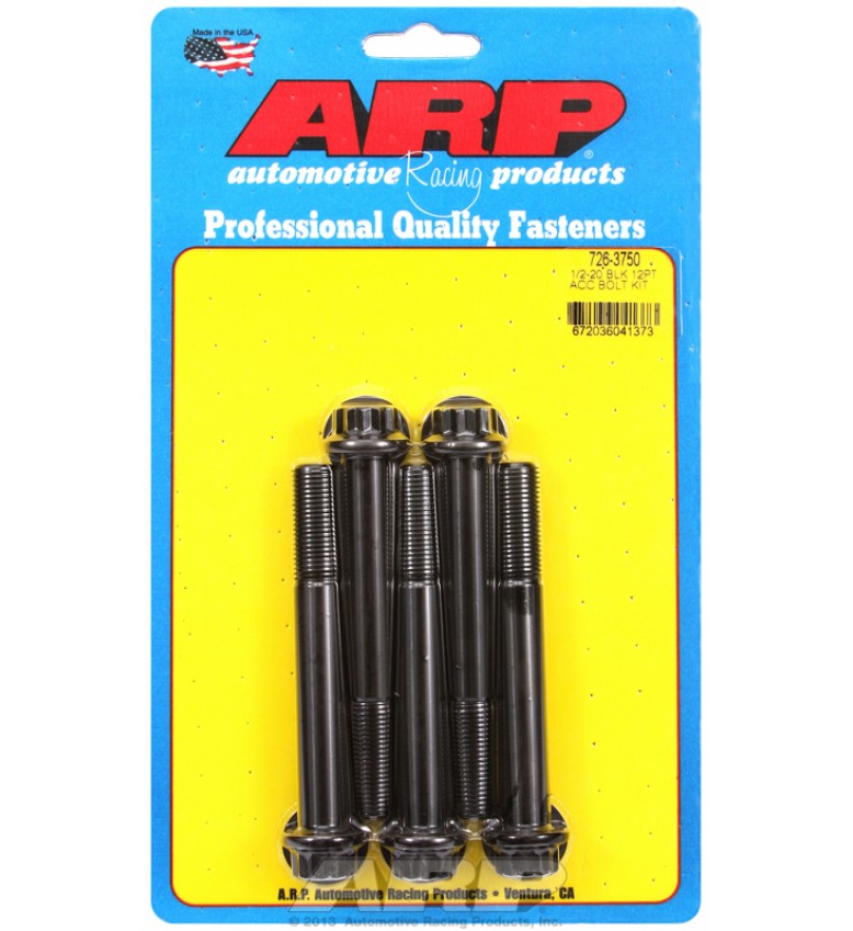 ARP Hardware - 1/2-20 x 3.750 12pt black oxide bolts