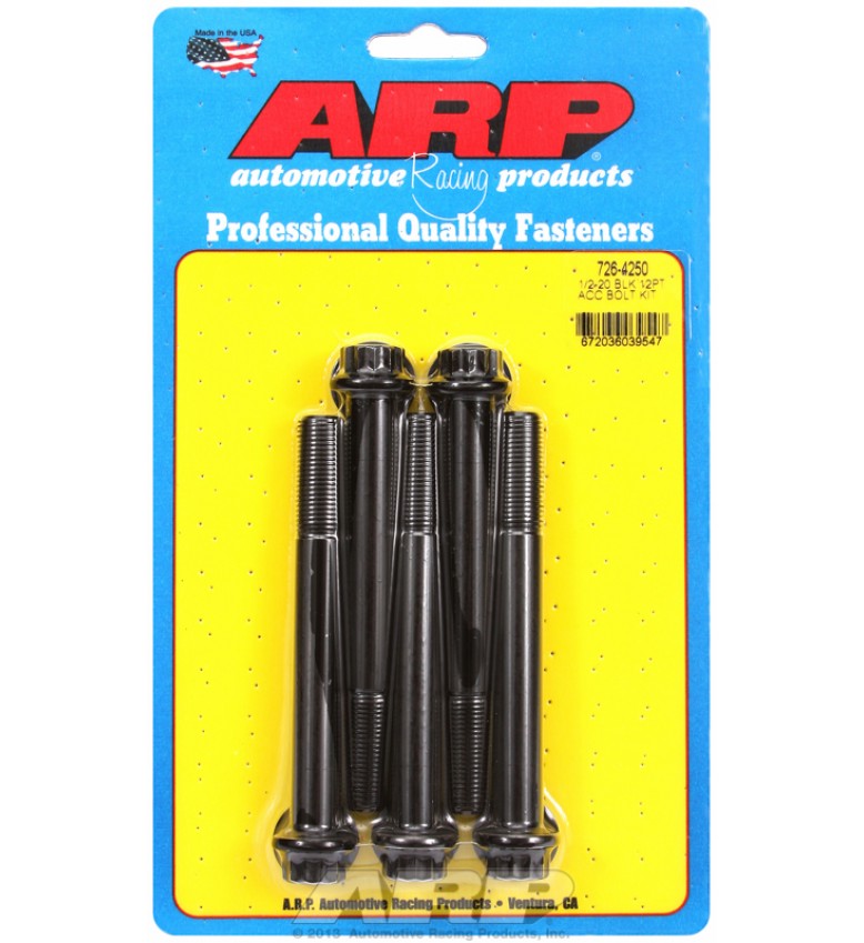 ARP Hardware - 1/2-20 x 4.250 12pt black oxide bolts