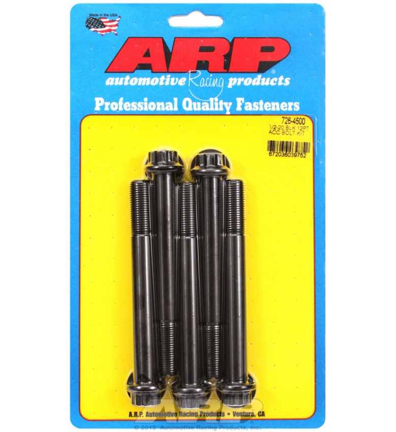 ARP Hardware - 1/2-20 x 4.500 12pt black oxide bolts