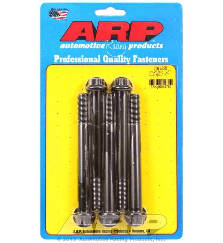ARP Hardware - 1/2-20 x 4.750 12pt black oxide bolts