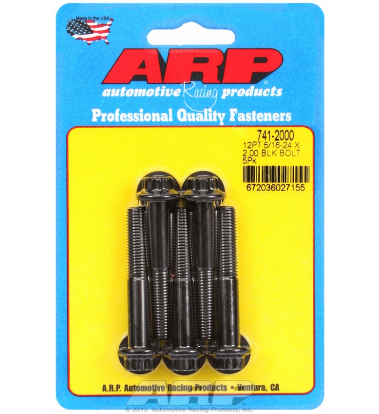 ARP Hardware - 5/16-24 x 2.000 12pt black oxide bolts