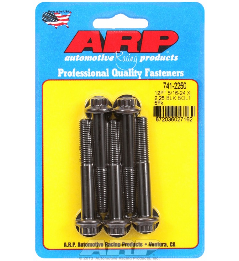 ARP Hardware - 5/16-24 x 2.250 12pt black oxide bolts