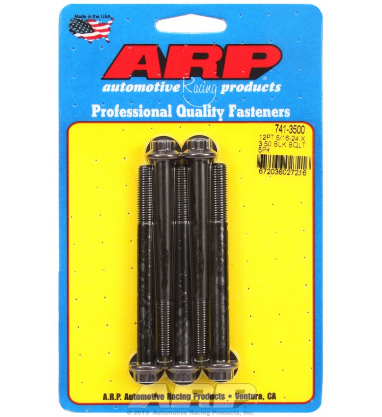 ARP Hardware - 5/16-24 x 3.500 12pt black oxide bolts