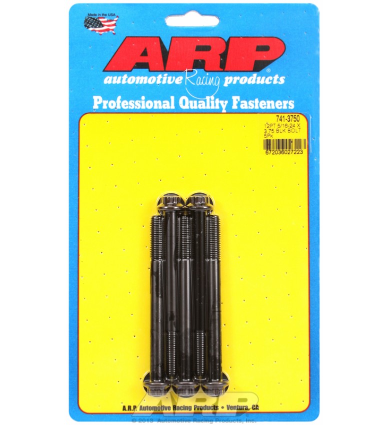 ARP Hardware - 5/16-24 x 3.750 12pt black oxide bolts
