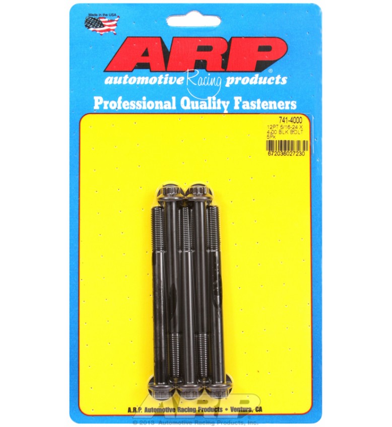 ARP Hardware - 5/16-24 x 4.000 12pt black oxide bolts
