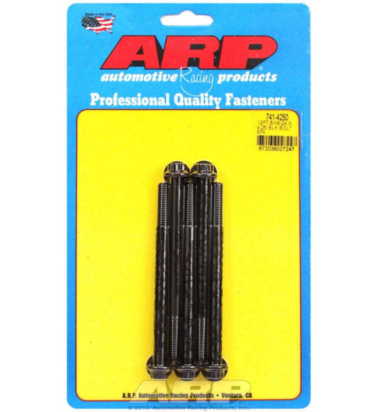 ARP Hardware - 5/16-24 x 4.250 12pt black oxide bolts